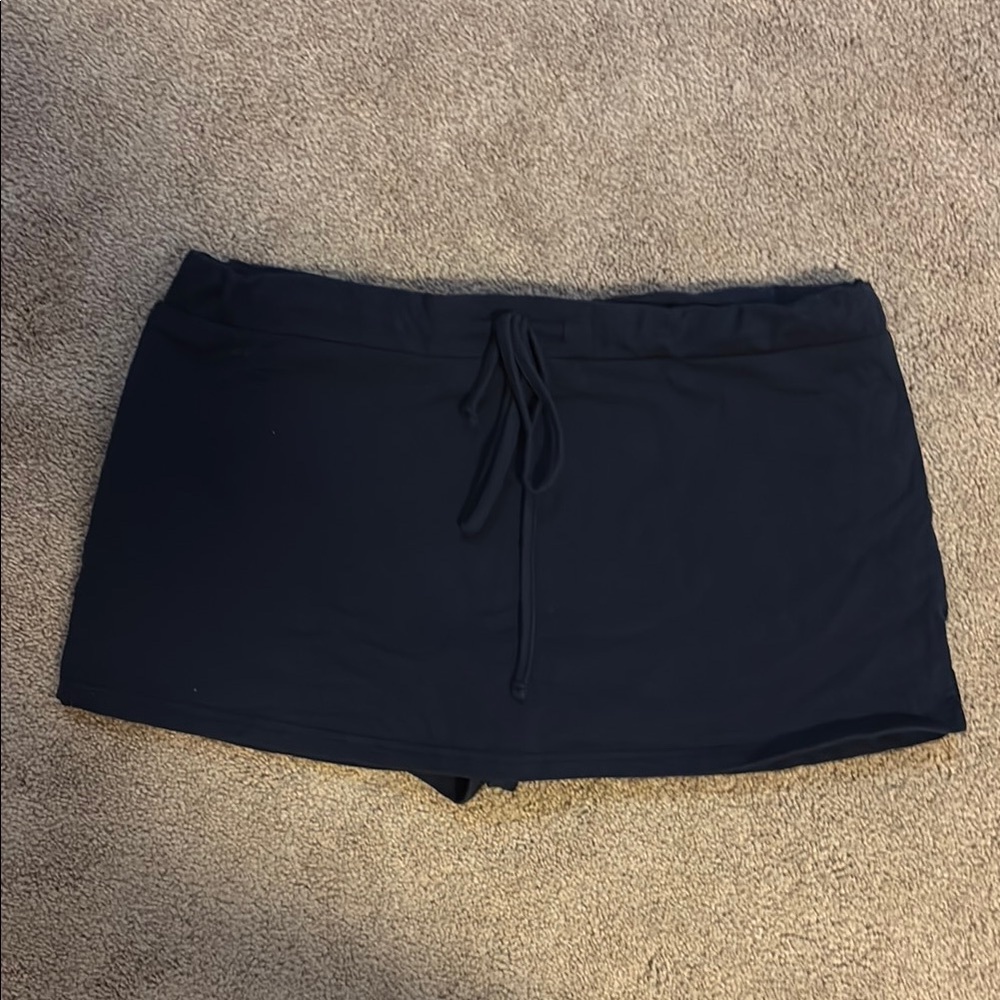 edikted Women's navy Drawstring Skort